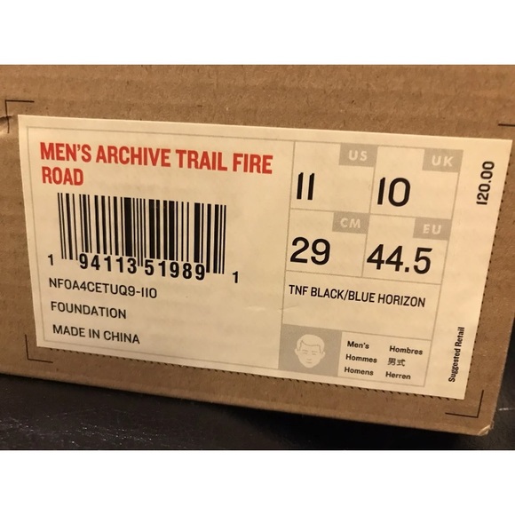 The North Face men’s sneakers size 11 new - Picture 8 of 9